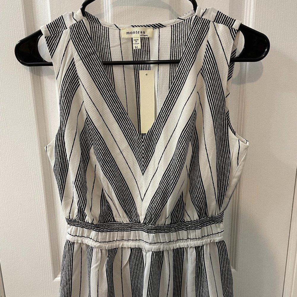 Monteau Sleeveless Peplum Tanktop